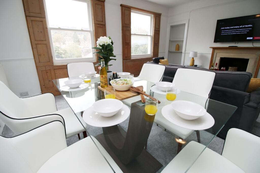Spacious Georgian 3Bedroom Apartment- 10 Minute Walk To The River Avon, Roman Baths And Bath Abbey Ngoại thất bức ảnh